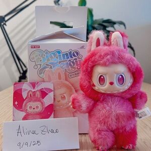 Labubu The Monsters: Big Into Energy Love Plush Pendant, Open Box